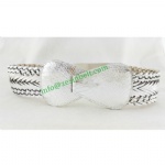 Fashion Silver Braided Snake Elastic Belt For Women